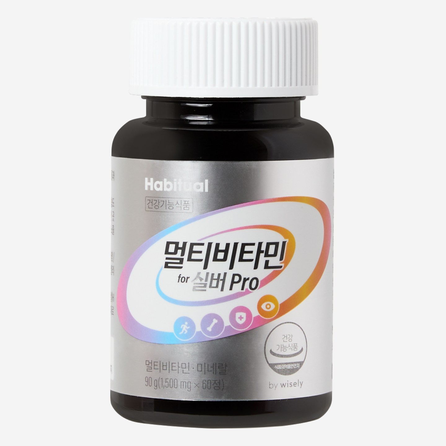 와이즐리 활력충전 멀티비타민 포 실버, 1개, 60정 15,900원