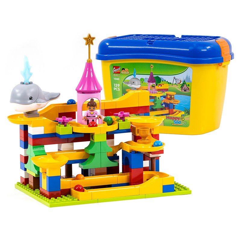 제노그로우 블럭놀이 롤러코스터 놀이동산 레고호환블럭 유아블럭 어린이날선물 졸업선물 입학선물, 1개, 대/102598 38,900원