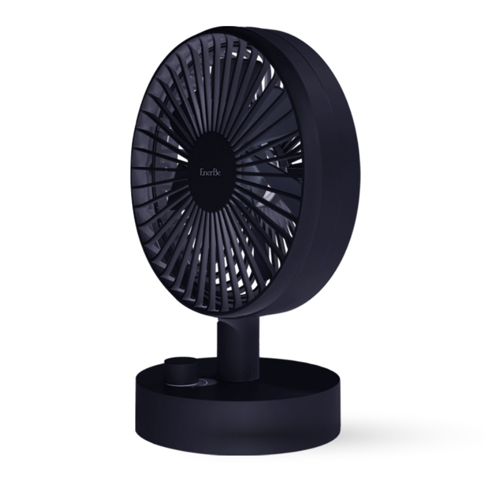 에너비 탁상용 선풍기 무선 좌우회전 저소음 휴대용 enb100, 네이비, enb100 29,800원