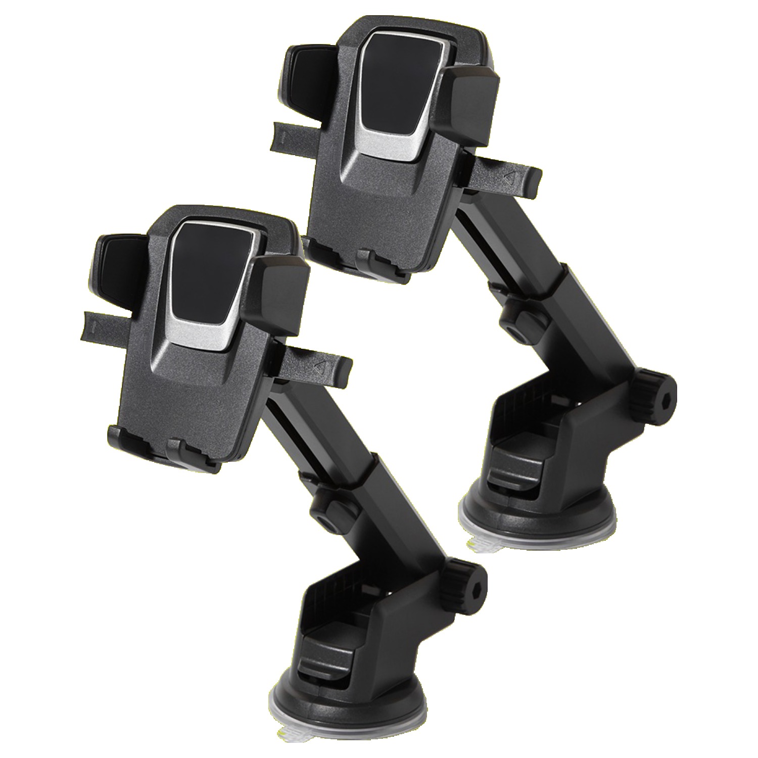 메이튼 스탠다드M 원터치 길이조절 차량용 거치대, 2개, 블랙 18,250원