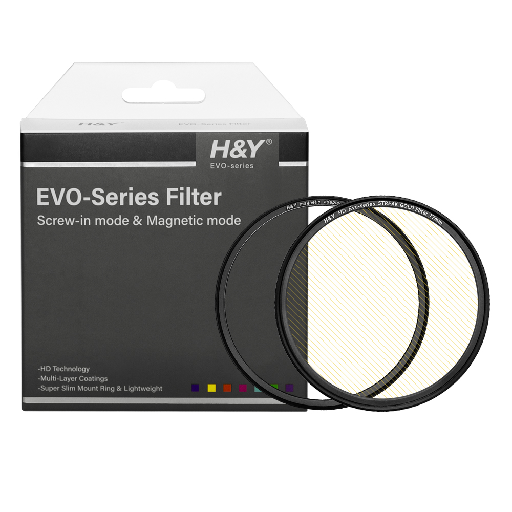 에이치앤와이 HD Evo 골드 스트릭 필터 세트 조명 플레어 효과 77mm 48,450원