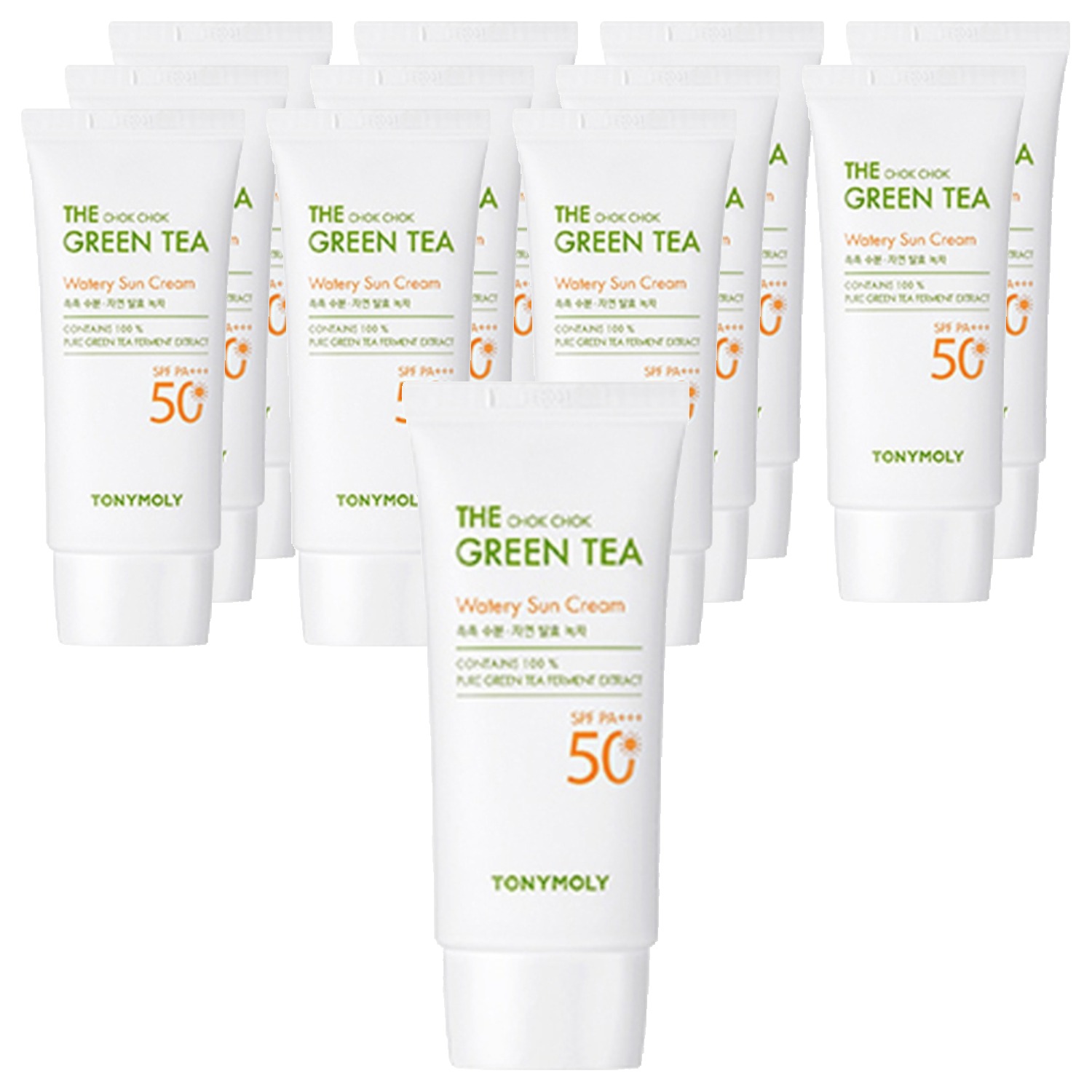 토니모리 더 촉촉 그린티 수분 선크림 SPF50 PA+++ 74,400원