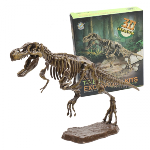[오꿈] 공룡화석발굴 놀이 키트 뼈발굴 장난감, A 01 티라노사우르스, 1피스, 1세트 8,600원