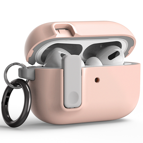 베루스 모던 락 분실 방지 잠금 기능 에어팟 프로 2 케이스, 에어팟프로2, 핑크샌드, 1개 19,900원