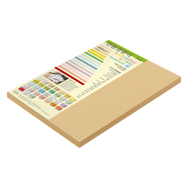 종이문화 두꺼운 양면 레인보우 카드지 205g 04 버프 5,720원