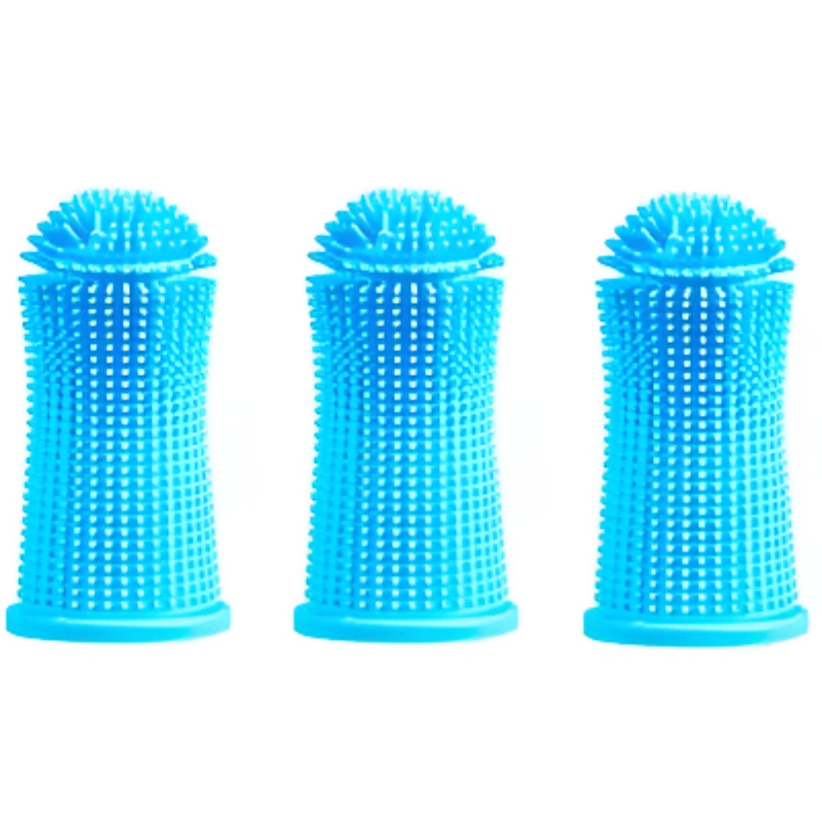 부드러운 실리콘 돌기 반려동물 구강청결 손가락 칫솔 6,300원