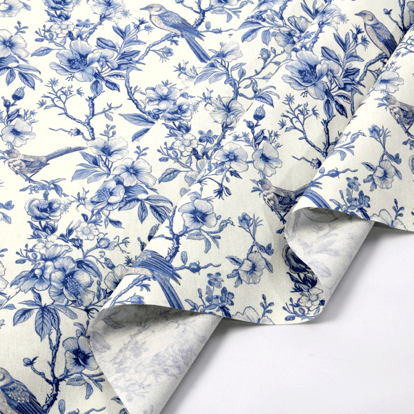 바이핸즈 뜨왈드주이 대폭 20수 프린트 하프린넨원단, 1개, 클래식 14,900원