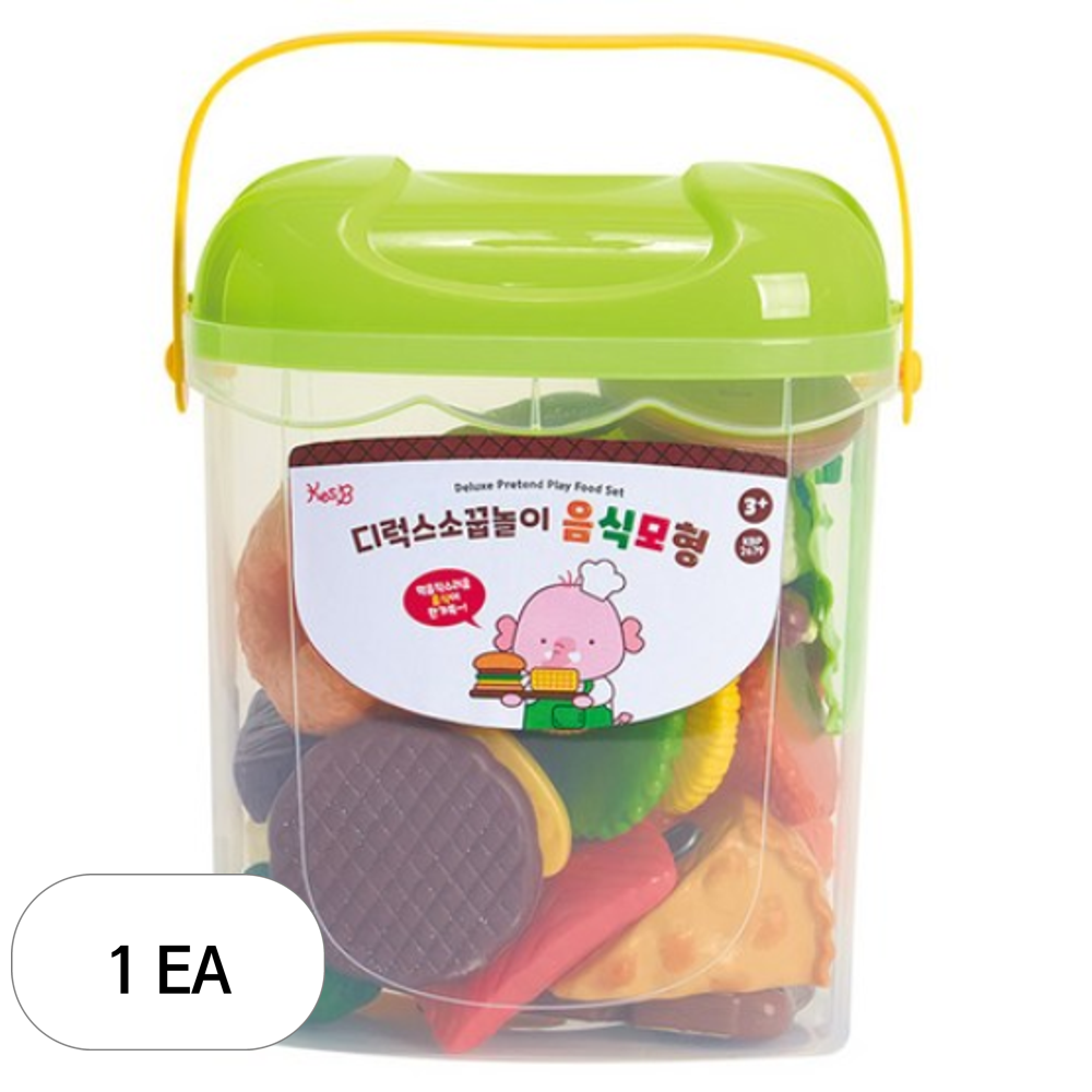 캐스비 플레이 디럭스 음식모형 소꿉놀이, 혼합색상, 1개 22,500원