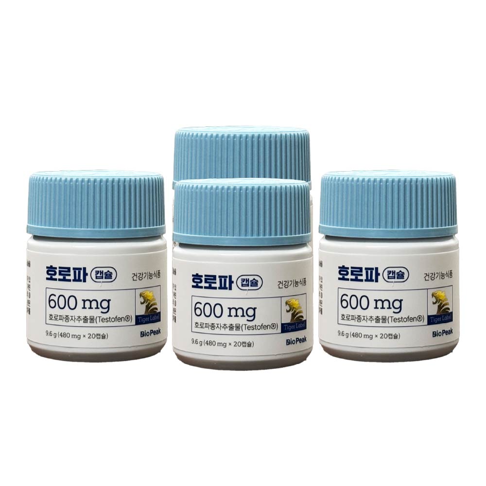 [본사정품] 남성 활력 갱년기 영양제 호로파 캡슐 600mg 304,400원