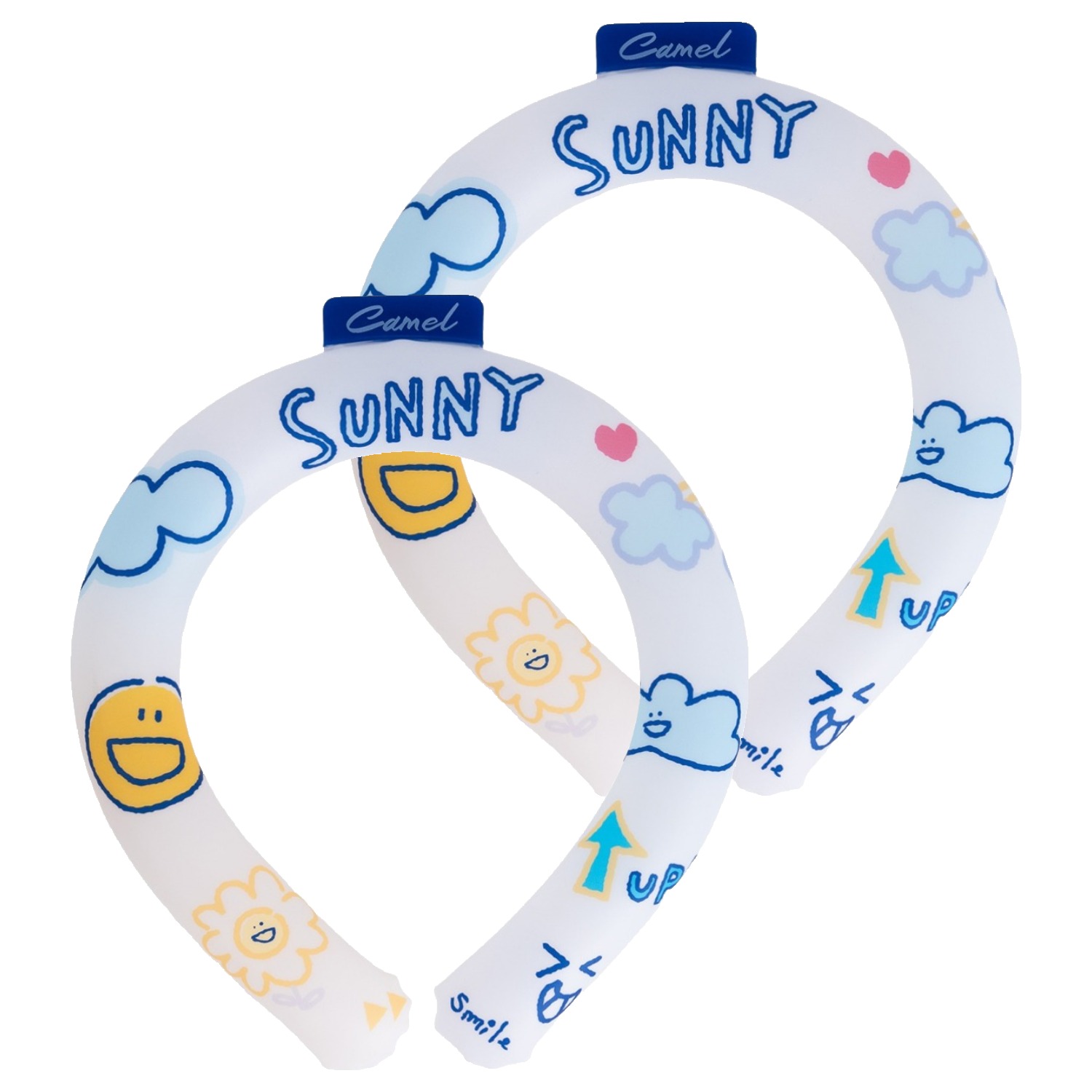 씨티라이프카멜 카멜 아이스 넥밴드 쿨링 넥쿨러 써니, 2개, 화이트 26,400원