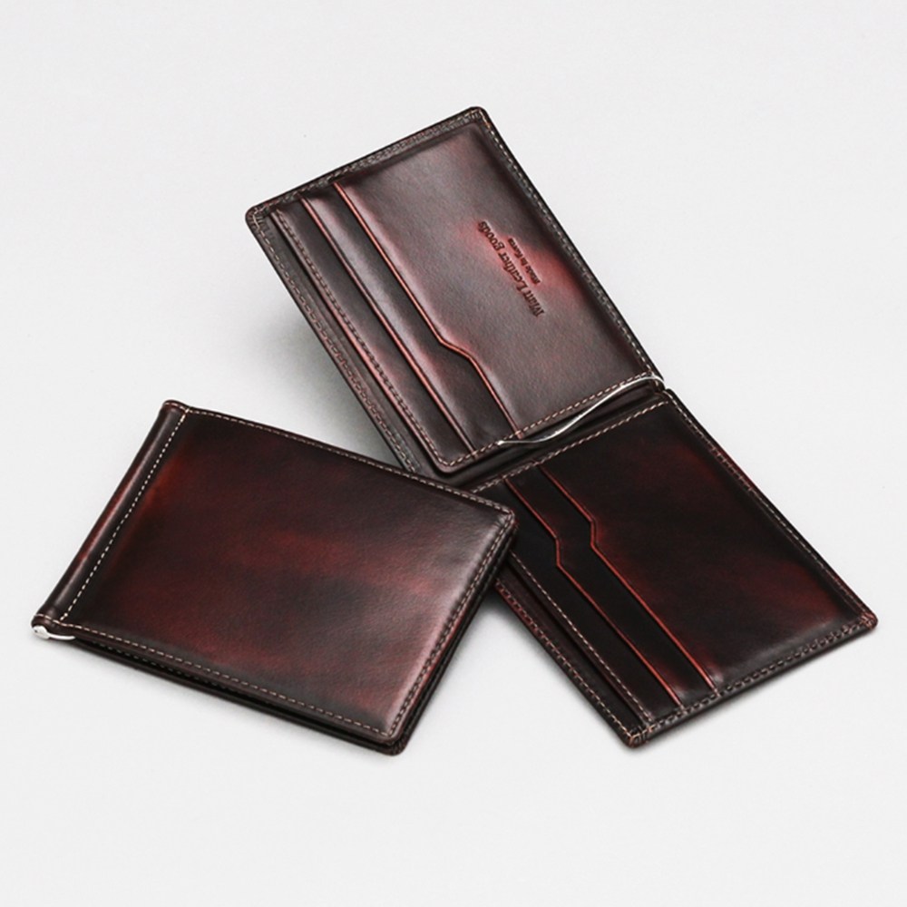 마뜨 클래식 초경량 소가죽 이니셜 각인 남성 슬림 머니클립 84,000원