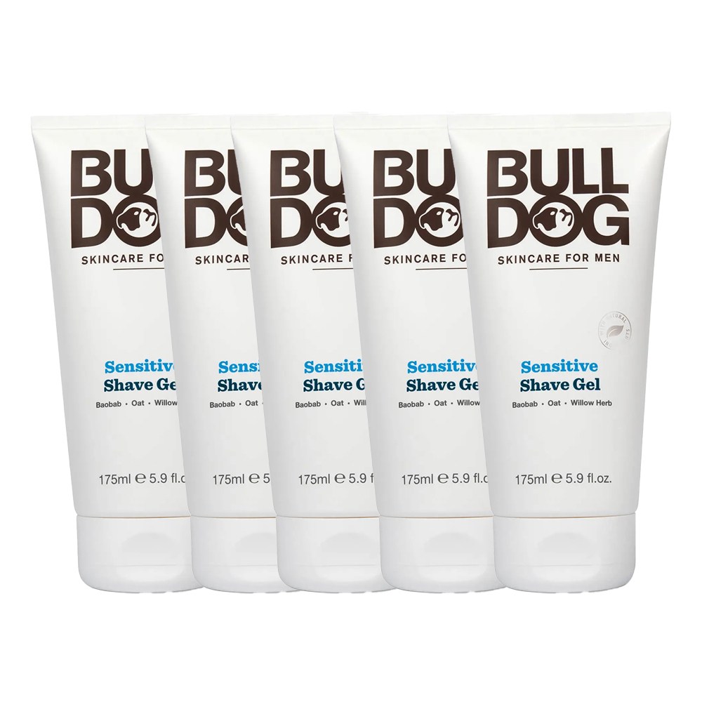 불독스킨케어 센시티브 쉐이브 젤 175ml 5팩 Bulldog Sensitive Shave Gel 62,200원