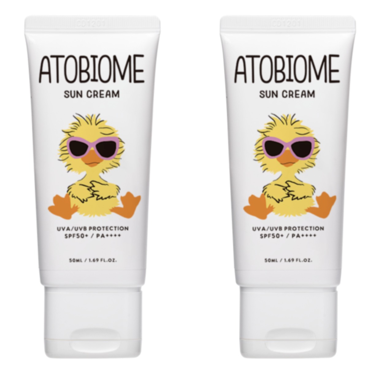 아토바이옴 아기 유아 어린이 키즈 베이비 어린이 민감성 무기자차 선크림 SPF50+ PA++++, 2개, 50ml 26,000원