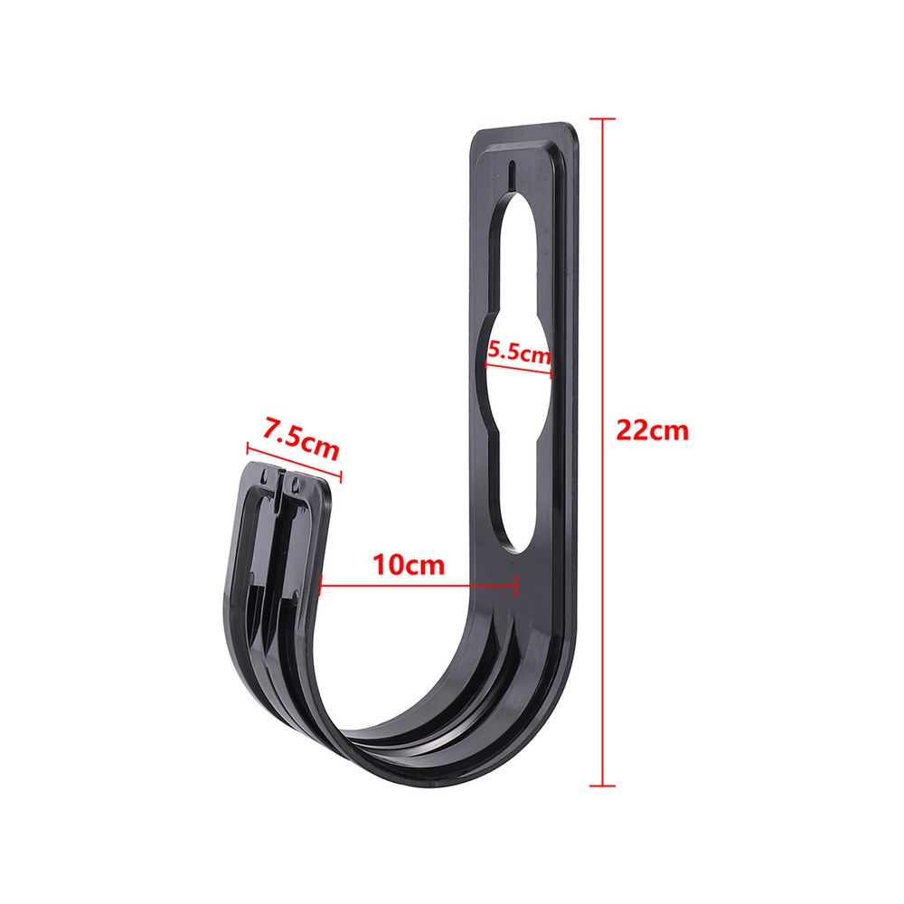 수도관 보관 후크 정원 텔레스코픽 물 호스 후크, 플라스틱 경량 편리한 벽 랙, 블랙, 블루, 그린, 1PC 9,700원