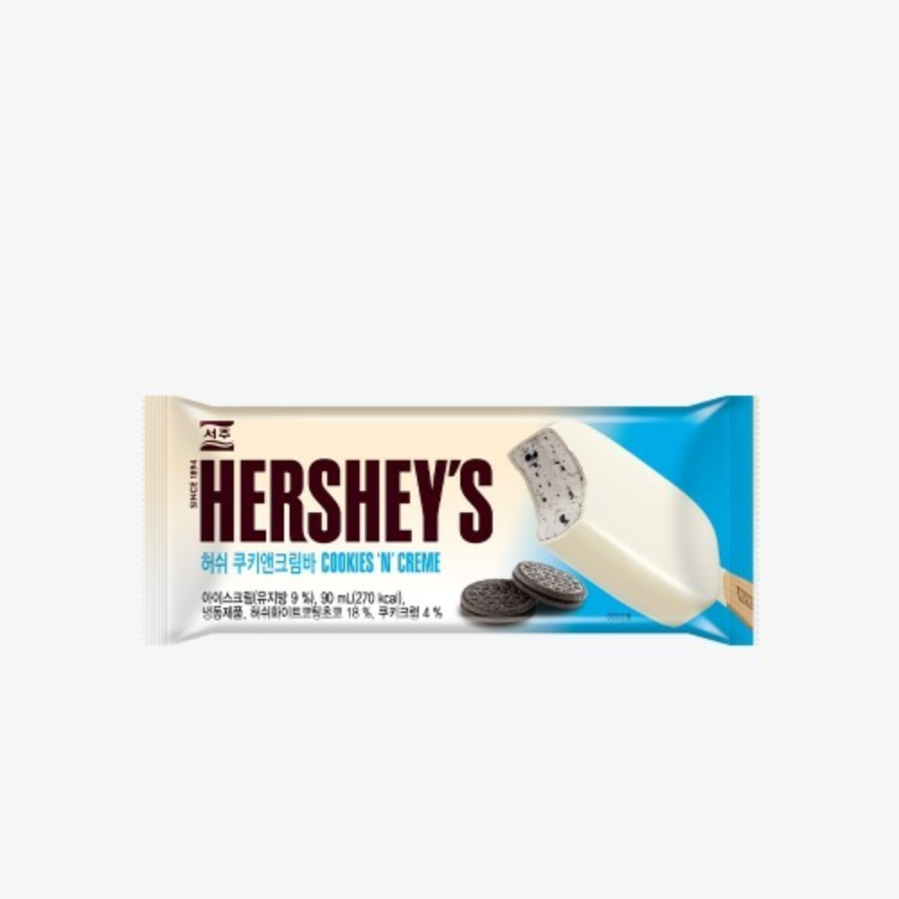 허쉬 아이스크림 쿠키앤크림바 18개 36,900원