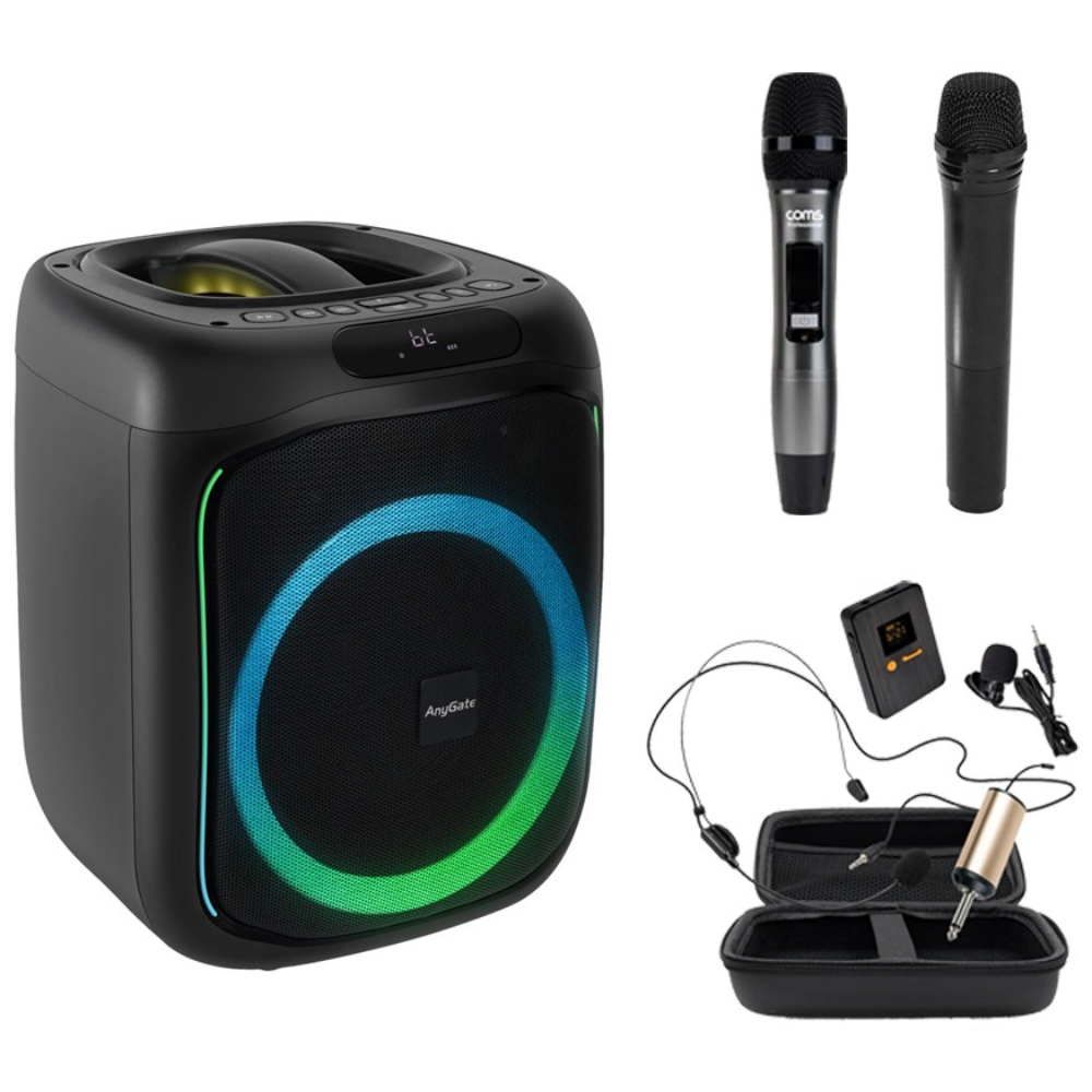 버스킹 블루투스스피커 스피커마이크 세트 KY300PB S세트 290,000원