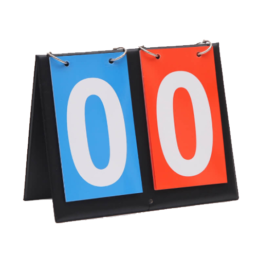 [메잌미] 다용도 접이식 경기 점수판 스코어판, 1세트, 레드+블루 7,800원