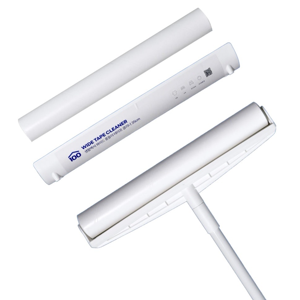 생활백서 와이드 롱돌돌이 테이프클리너 밀대 특대형 35cm 본품 + 리필 세트 18,420원