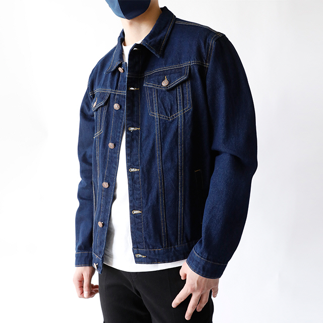 해리슨 남성용 스탠다드핏 워싱 데님 자켓 HA-1016 CAN1001 39,800원