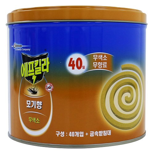 에프킬라 모기향 무향 40p 7,000원