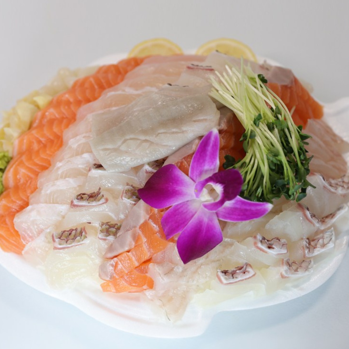 가락시장 노다지수산 [노다지모듬회] 광어+참돔+연어, 1세트, 대(4인분, 900g) 95,000원