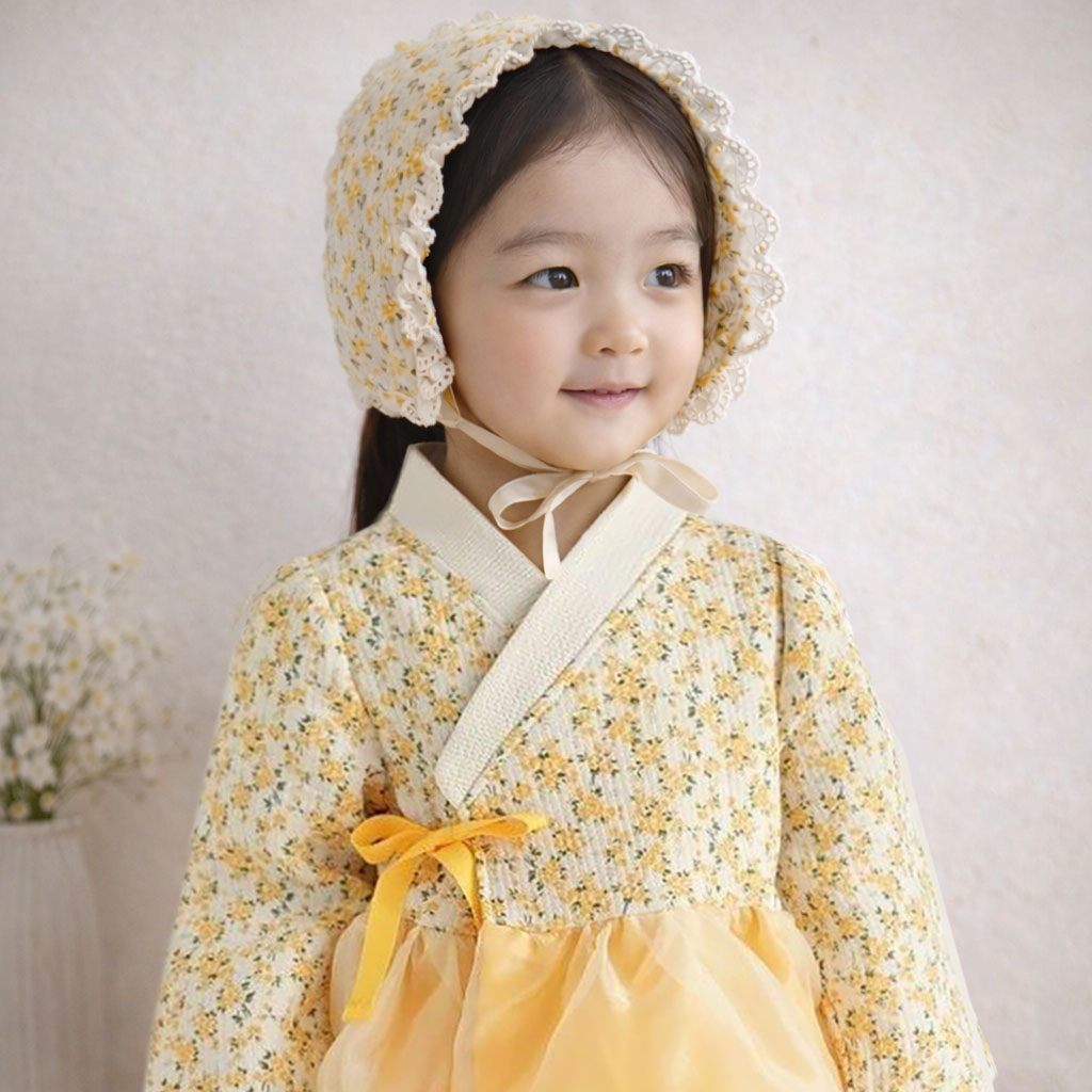 여아 귀도리+한복 세트 두돌 유아 어린이집 설날 설빔 명절 여자 아기 2세-6세 생활 한복 49,900원