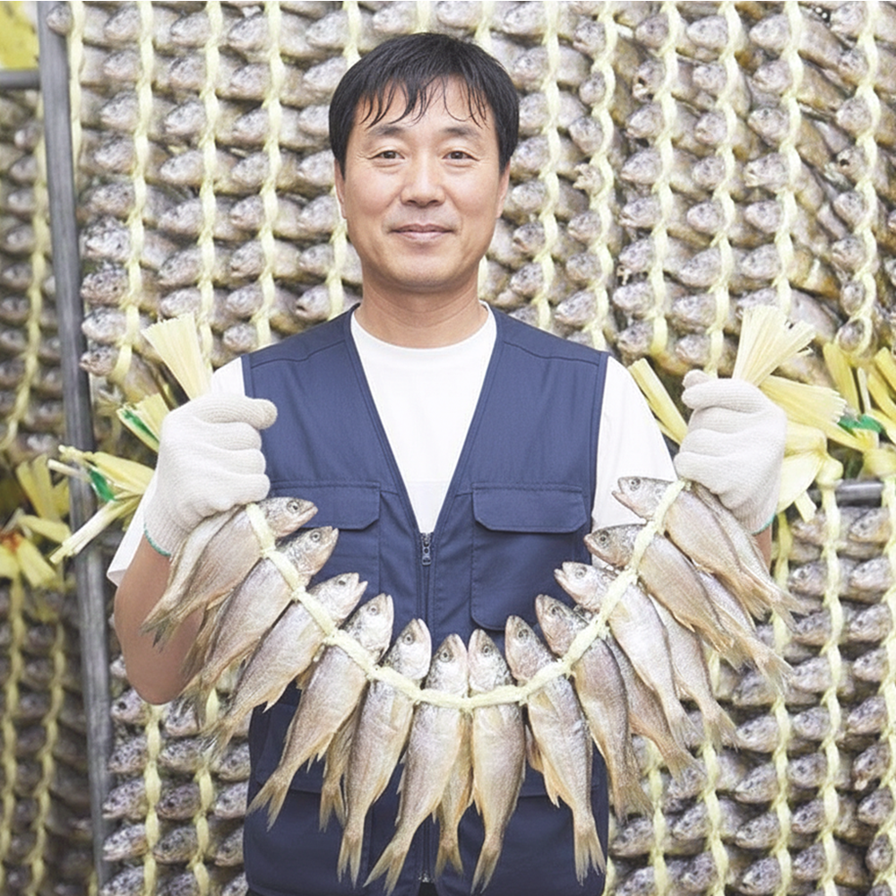 [상위1%생산자직송] 영광 법성포 참조기 참굴비, 1박스, 1.3kg 20미 (대) 선물세트 51,200원