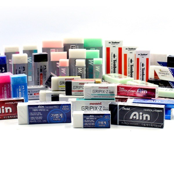 지우개 모음전 낱개 펜텔 아인 파버카스텔 톰보 화랑 지우개 모음전 낱개 펜텔 아인 파버카스텔 톰보 화랑, 46.모나미/그리픽스Z/중형/블랙 400원