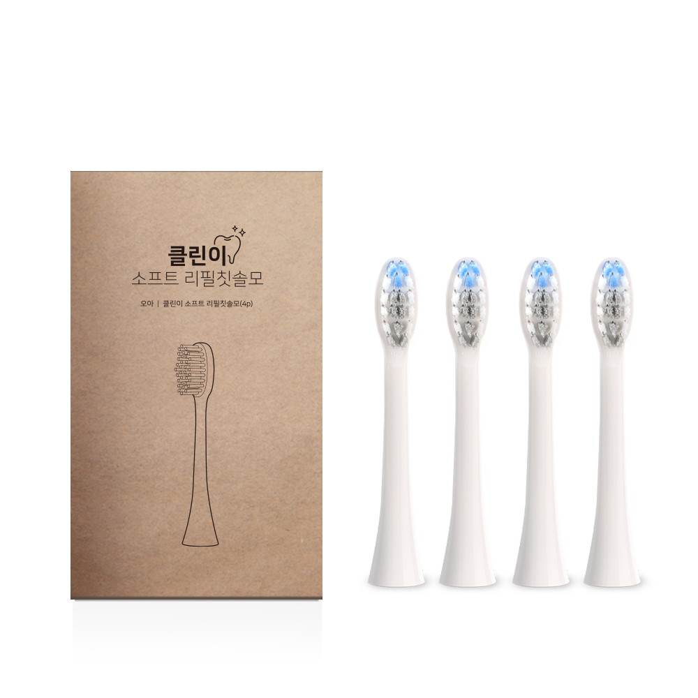 오아 클린이 소프트 시리즈 리필 칫솔모 화이트 9,500원