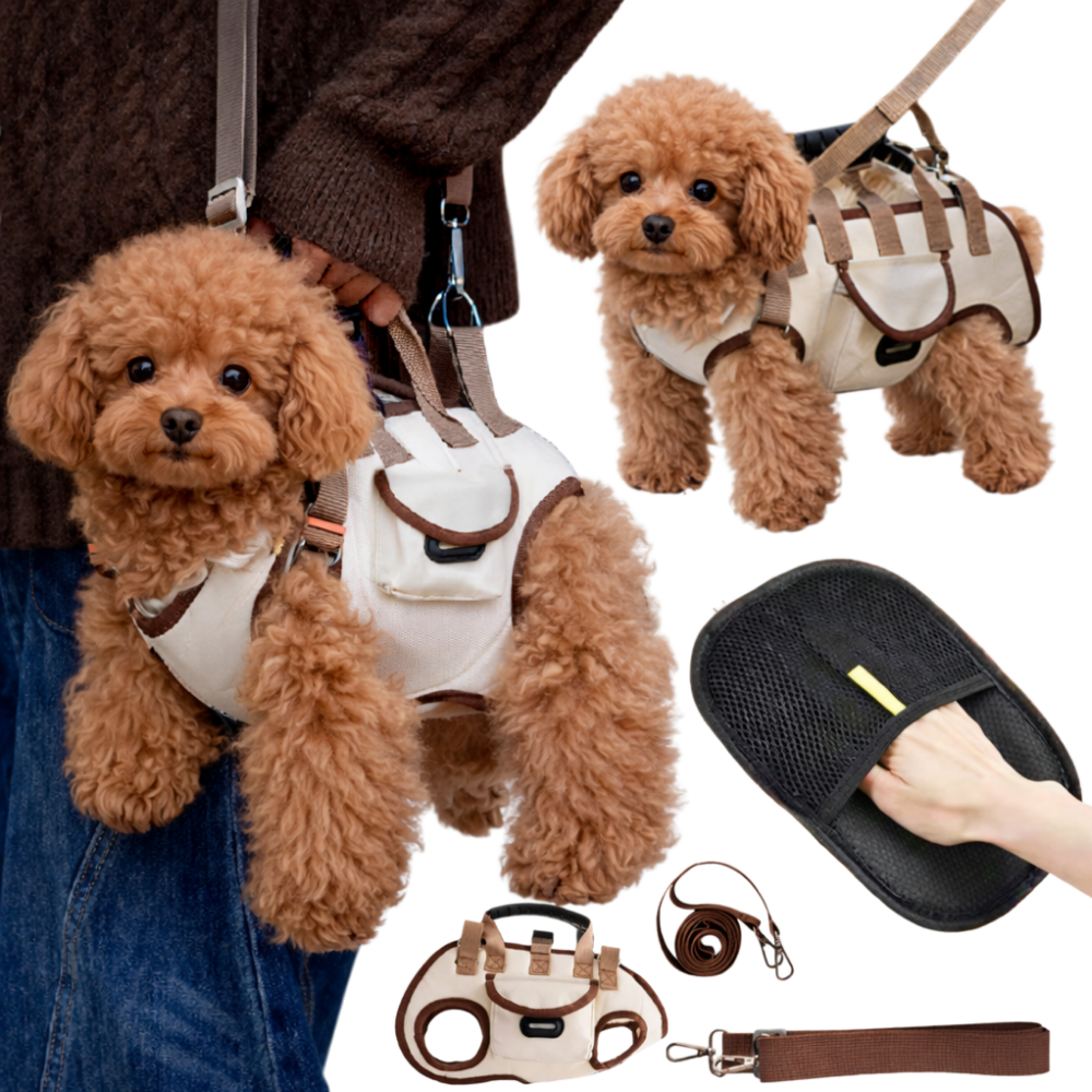 프라홈 강아지 하네스 슬링백 크로스 숄더 리쉬 산책 가방 17,280원