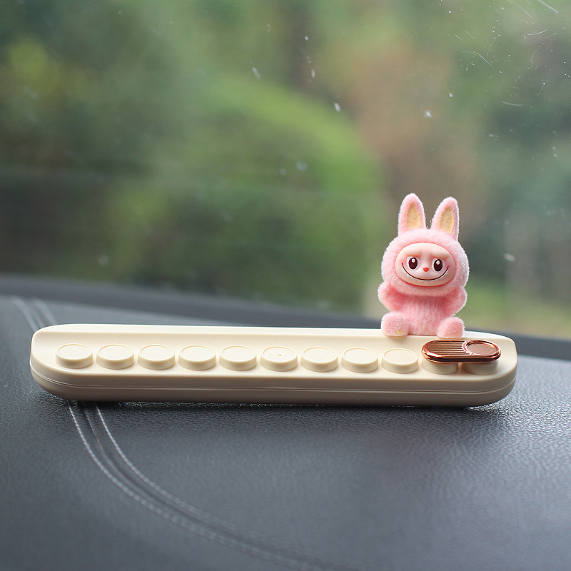 넘버링카 자동차 전화번호판 주차번호판 캐릭터 토끼 라부부 번호판 차량 주차안내판, 1개, 핑크 라부부 8,420원