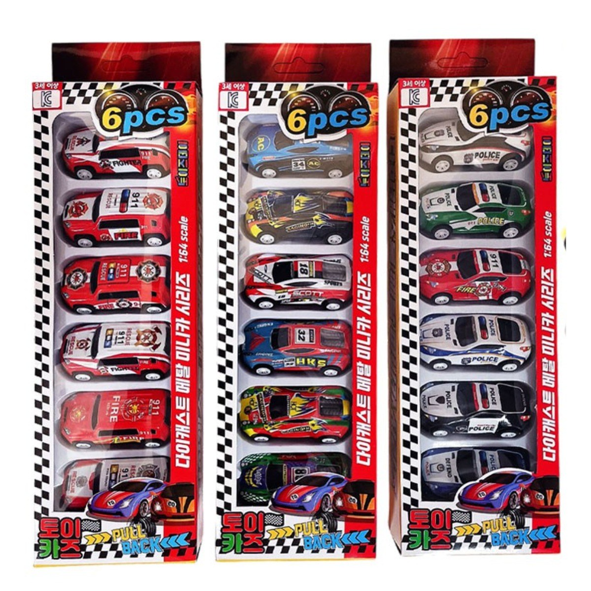 다이캐스트 메탈 미니카 시리즈 풀백기능 자동차 단체 장난감 선물, 1개 14,900원