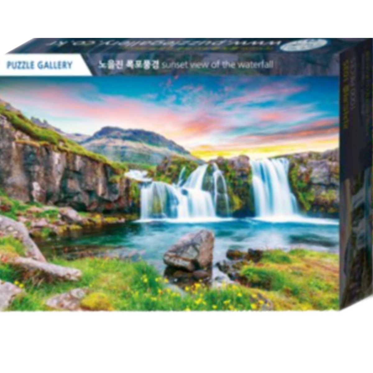 퍼즐갤러리 웅장한 폭포의 저녁 풍경 1000피스 직소퍼즐 PG1035, 1개, 퍼즐단품, 1000피스 24,600원