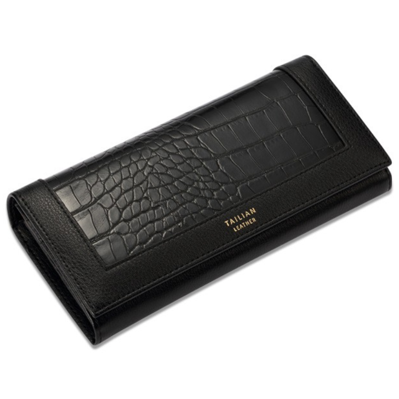 타일리안 여성 장지갑 악어패턴 PU가죽 대용량 다용도 클러치 지갑 고급 선물박스포장 23,400원