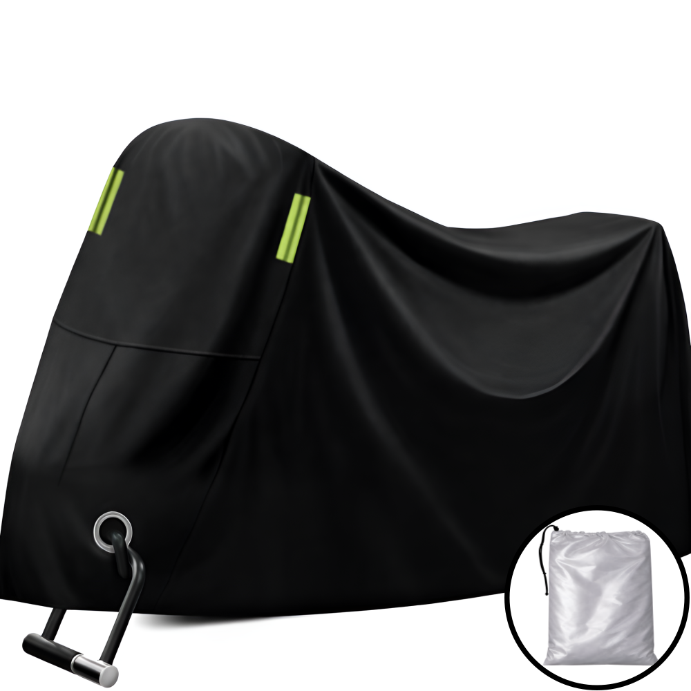 노재 전차종 도난방지 방수 사계절 오토바이 커버, 올블랙 18,900원