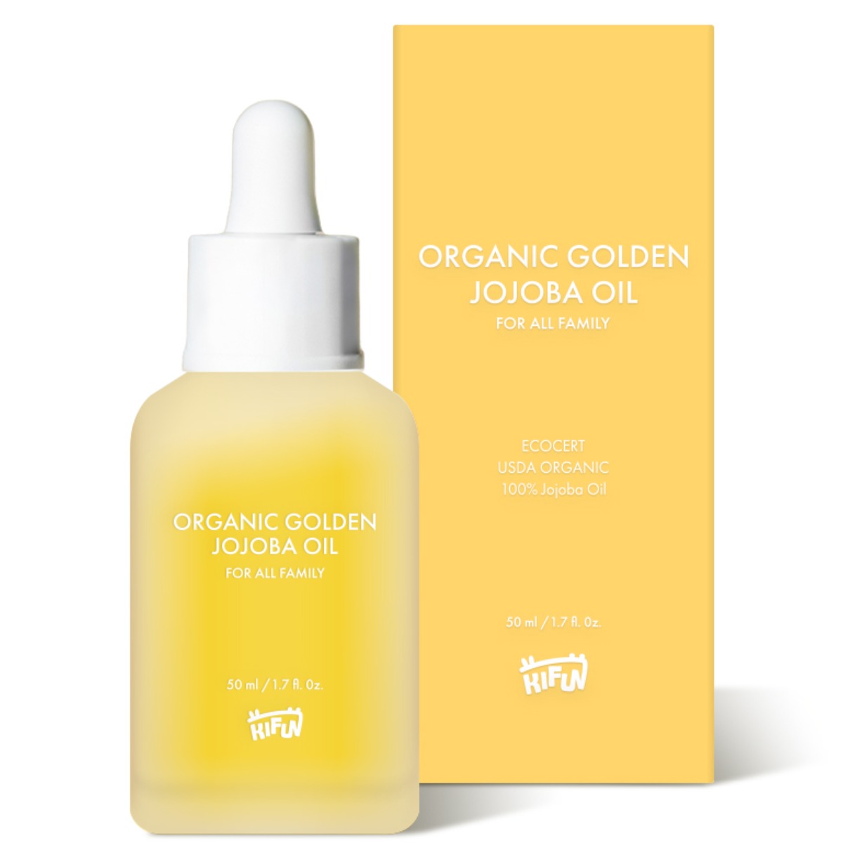 키펀 유기농 골든 호호바오일 100% 페이스 바디, 1개, 50ml 22,900원