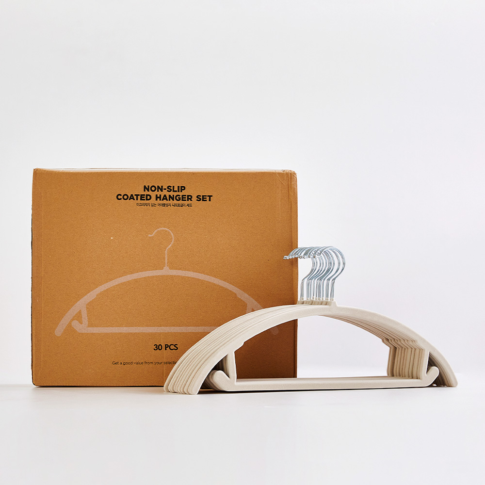 모던하우스 ON 미끄러지지 않는 어깨뿔 방지 니트 벨벳 옷걸이 30p 15,920원