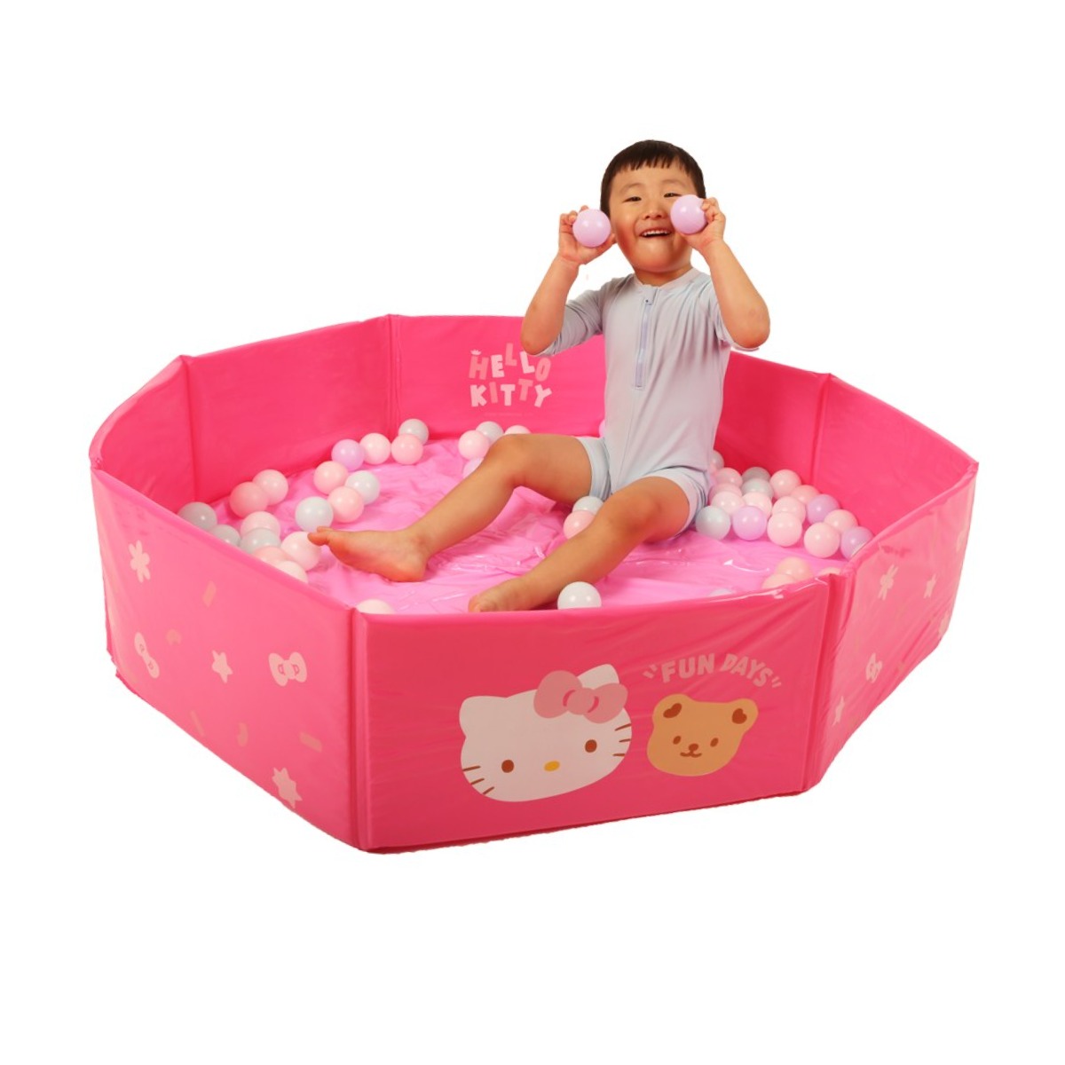 헬로키티 접이식 방수 아기 볼풀장 촉감놀이매트 플레이매트, 헬로키티 놀이매트 34,800원