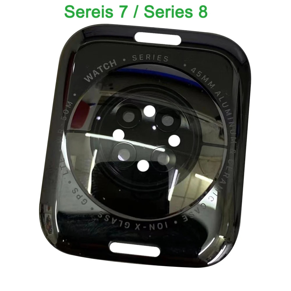 휴대폰 핸드폰 스마트폰 수리 부품 배터리 하우징 커버 케이스 애플 호환 워치 시리즈용 후면 유리 도어 알루미늄 세라믹 교체 7 8 41mm 45mm 34,550원