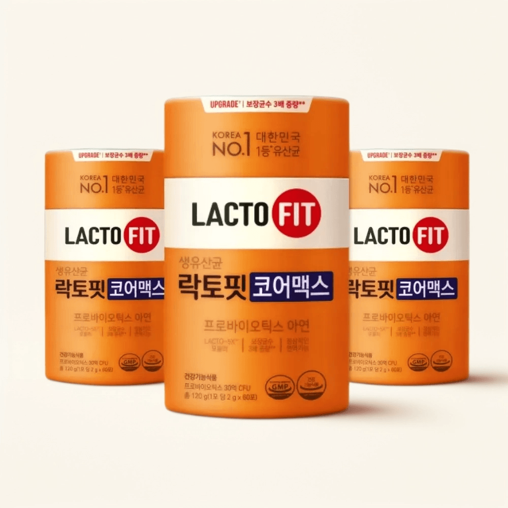 LACTO-FIT 균형포뮬러 락토핏 생유산균 코어맥스 유산균 포뮬러 장케어, 120g, 3박스 44,640원