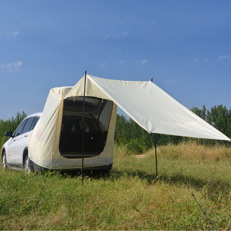 차박텐트 차량용 도킹 쉘터 차박 도킹텐트 도킹 트렁크 쉘터 카텐트 차박 텐트 도킹 카 쉘터 세단겸용 카텐트, 8명, 베이지 137,380원