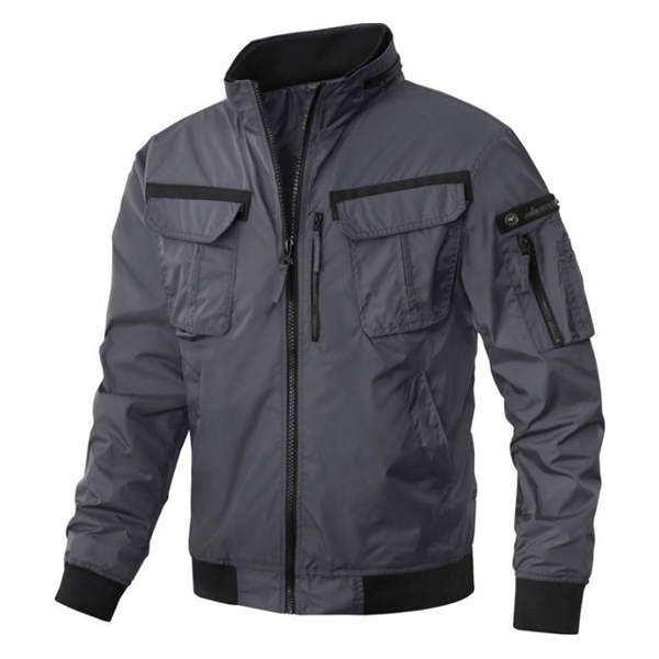 퍼스파이어 남성용 간절기 하이넥 항공점퍼 MDJK171PP 45,500원