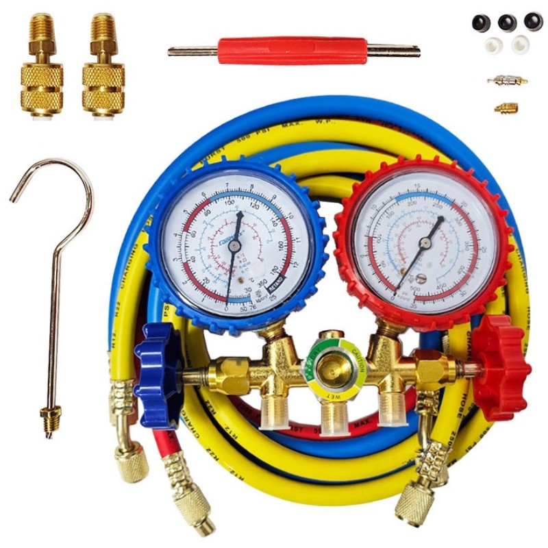 R22 R410겸용 매니폴드 게이지 세트(일반형) 호스길이 1.5M 25,300원