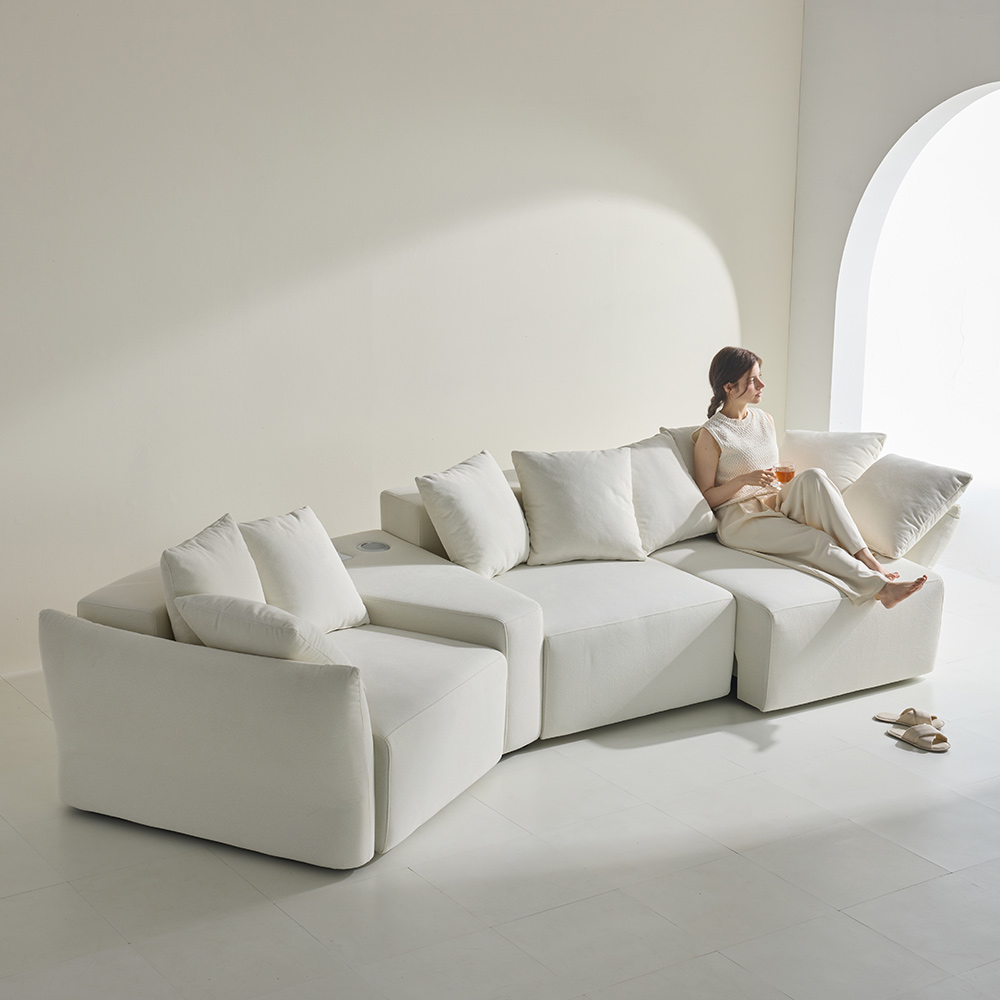 까르엠가구 4인용 타이보텍스 모션 소파 리클라이너 슬라이딩 무빙 패브릭 쇼파 580 2,140,000원