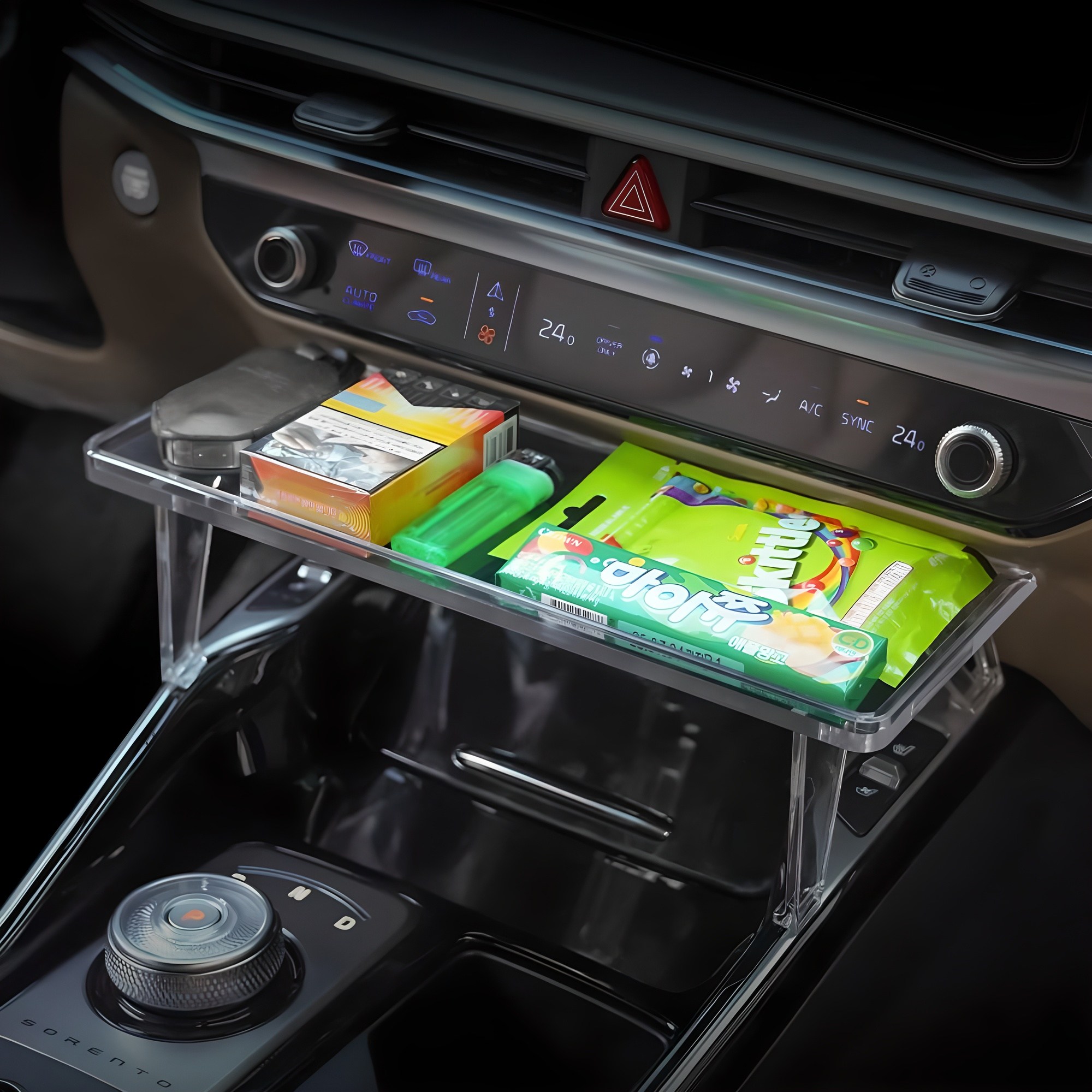 크레이지몬스터 더 뉴 쏘렌토 페이스리프트 무중력 테이블, 투명(1P), 1개 55,800원