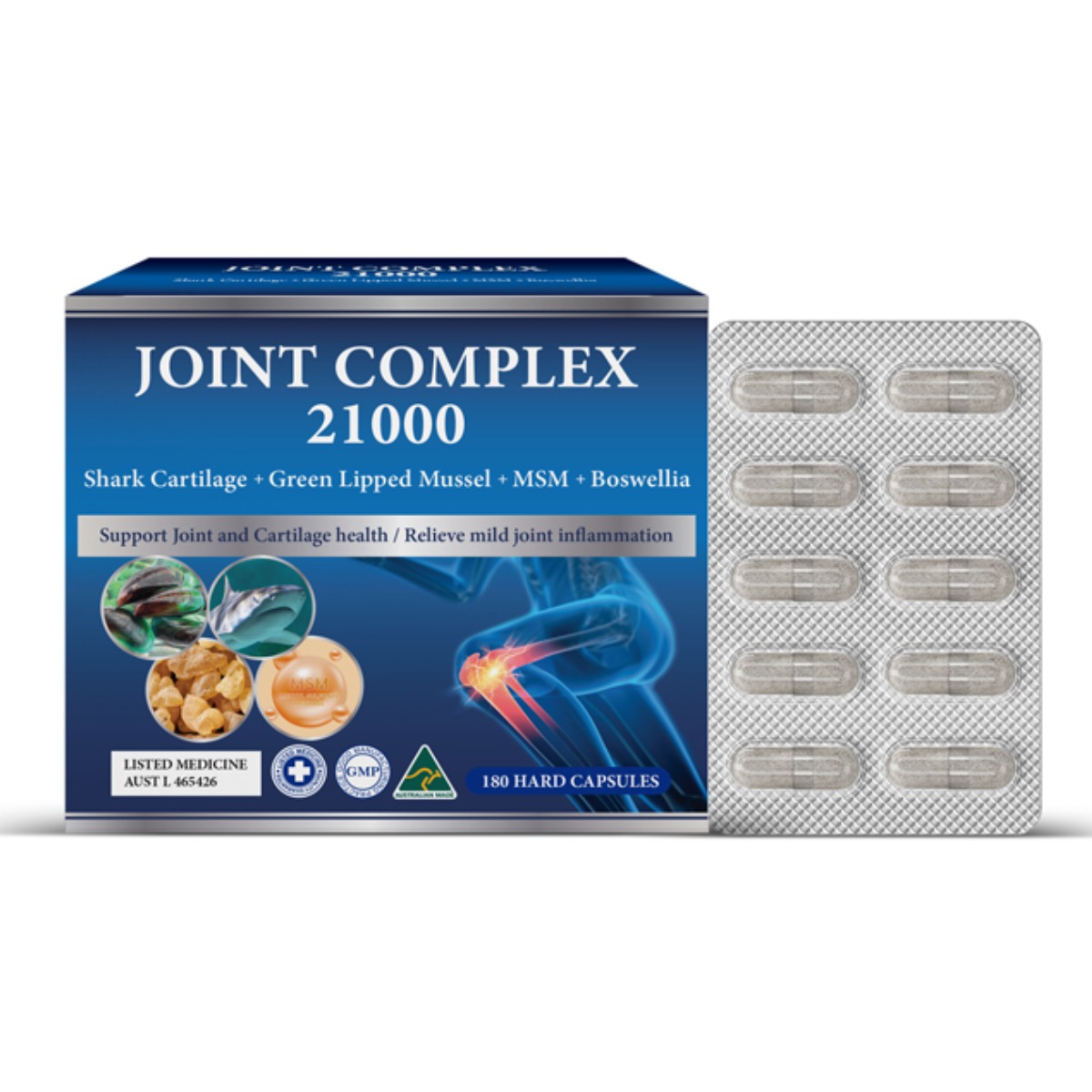 시니케어 조인트 콤플렉스 21000 180정 초록입홍합 상어연골 MSM 보스웰리아 Joint Complex, 1개, 180정 810,000원