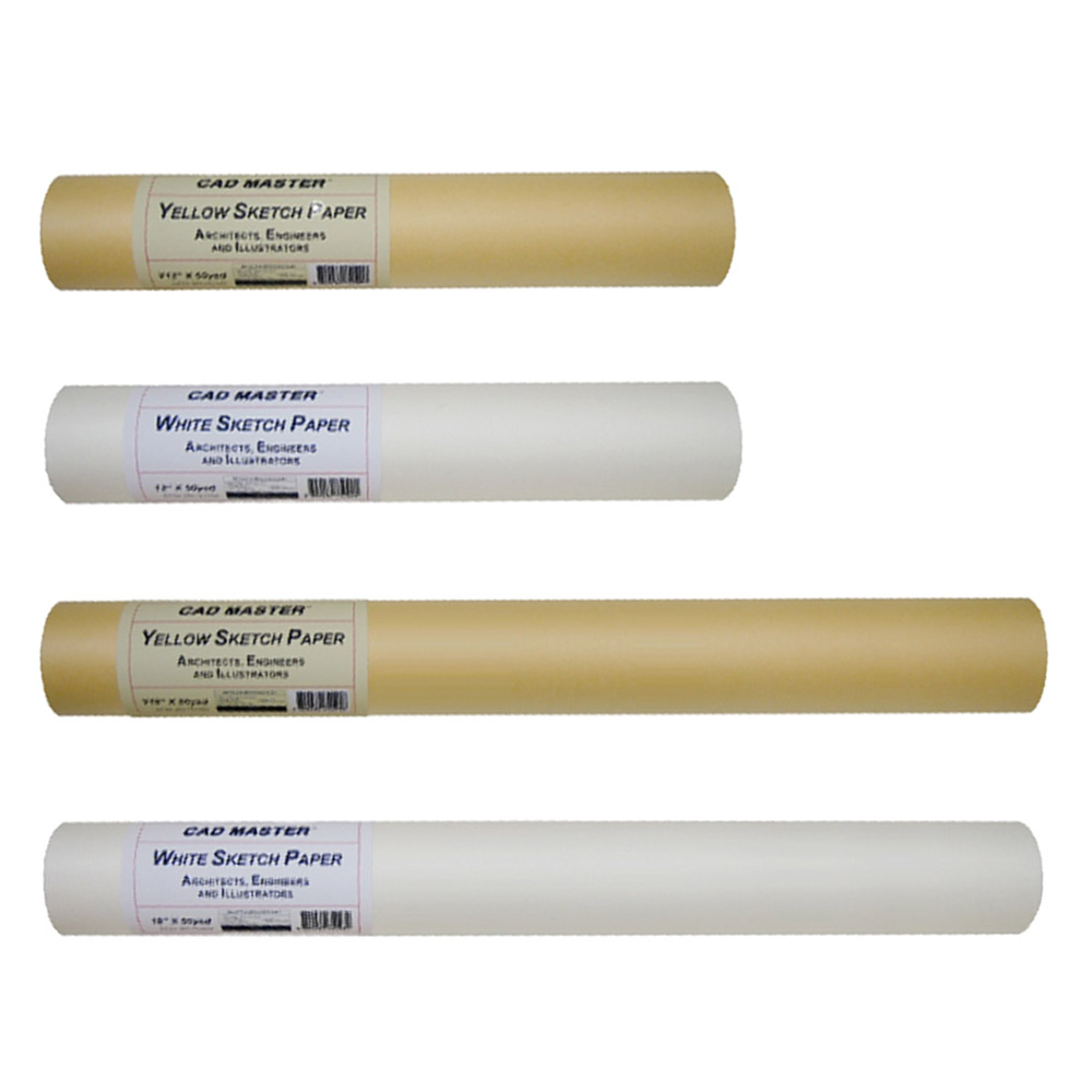 캐드마스터 롤 트레싱지 A4 A3 A2 화이트 옐로우 스케치 페이퍼 13,200원