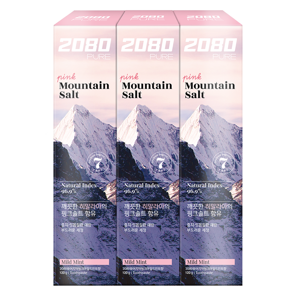 2080 퓨어치약 핑크마일드민트향 4,050원