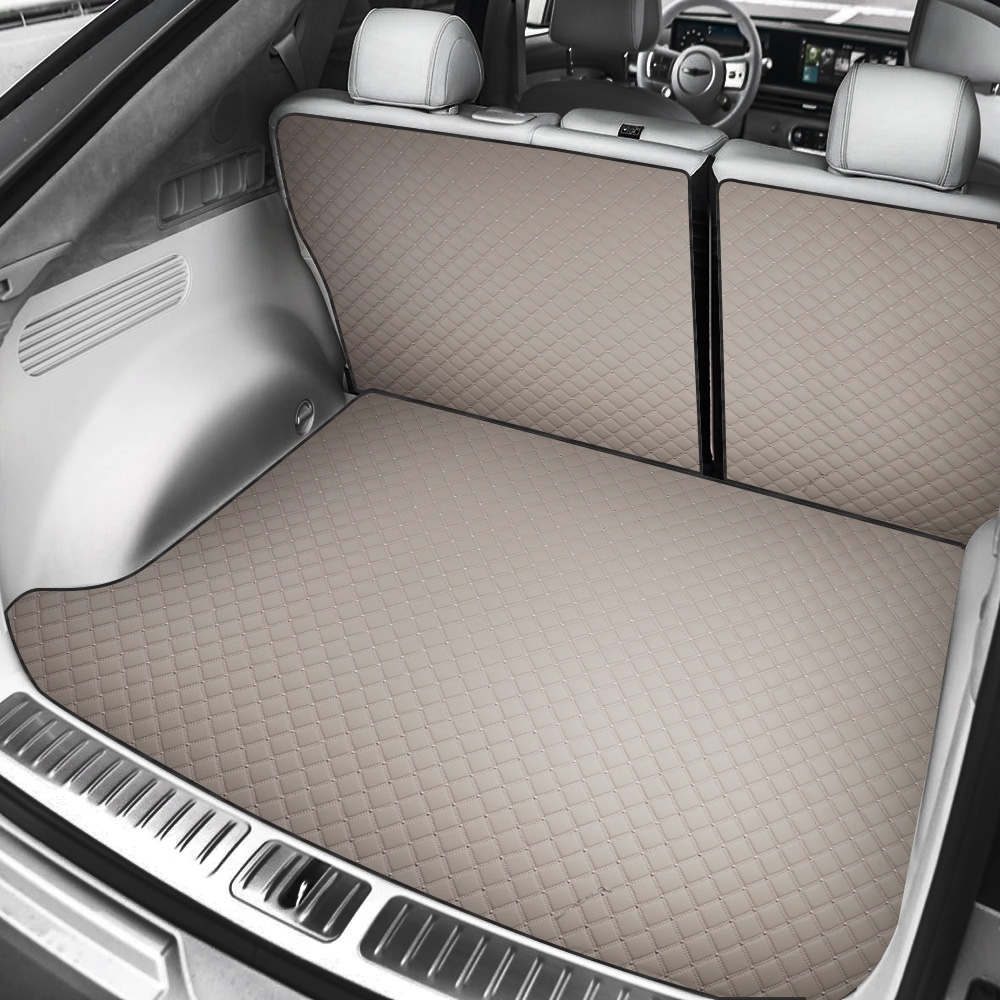 지엠지모터스 5인승 퀼팅가죽 차박 트렁크 매트 + 2열등 커버 풀세트 40,200원