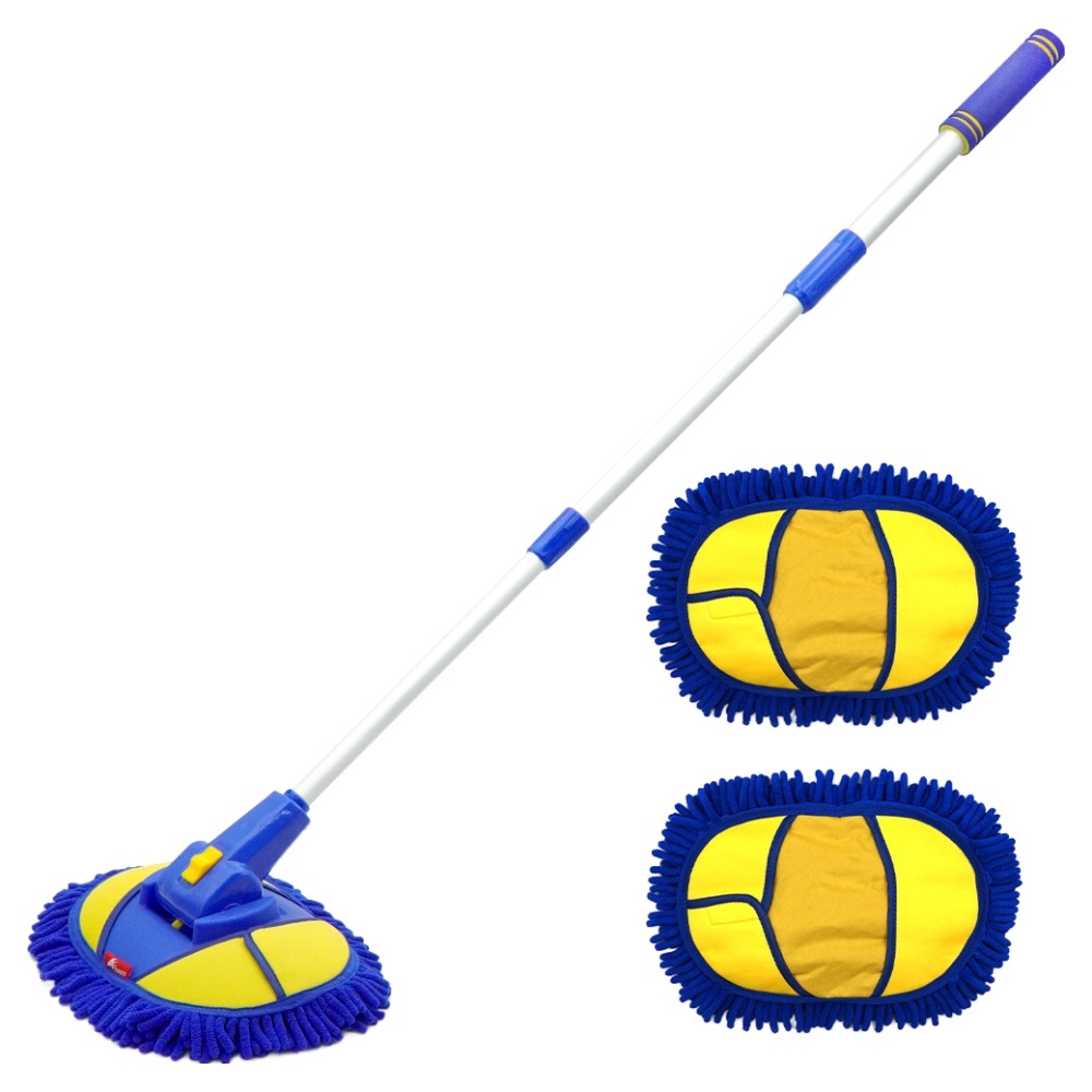 에이스피드 셔닐재질 세차밀대 C타입 + 추가걸레 2p 세트 27,600원